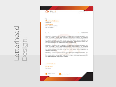 Letterhead design template design letterhead letterhead design