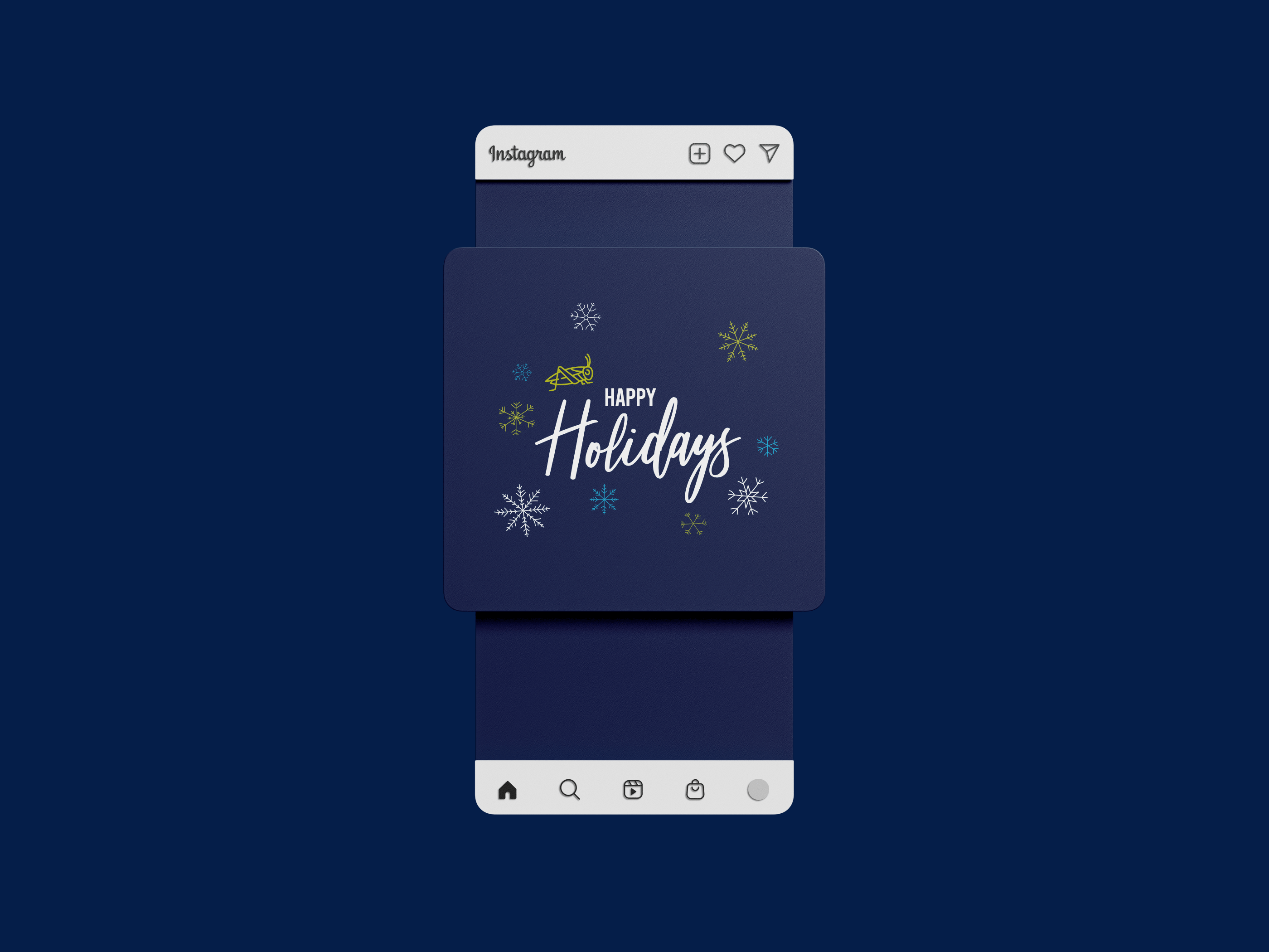 Happy Holidays Gif for Social Media by Darkroast.co on Dribbble
