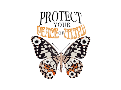 Protect Your Peace of Mind design graphic design illustration