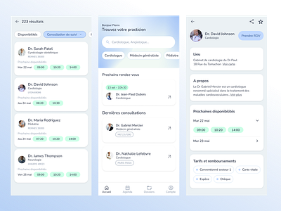 Medical App Exploration medical ui