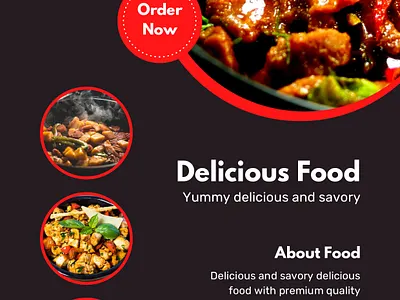 Food Promotion Poster branding design graphic design illustration logo motion graphics poster