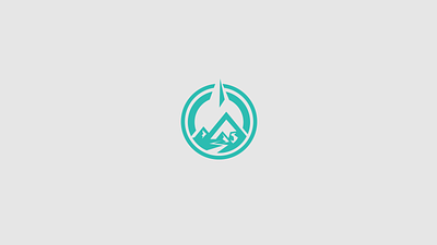 Compass adventure badge brand identity branding certification compass education hike icon logo logo design mountain outdoor outdoors path type