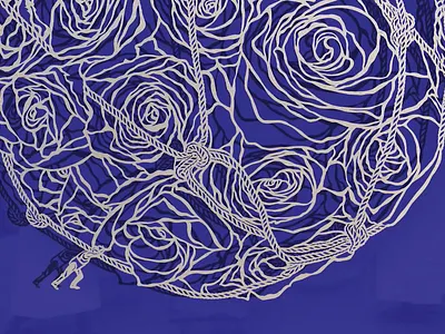 The Rose Ahead 2d animation after effects animation cut paper fine art motion design motion graphics