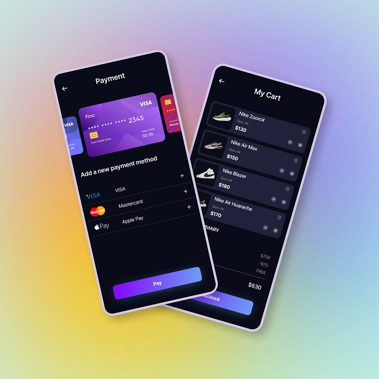 Checkout & Payment Page UI Design by Maaz Hussain on Dribbble