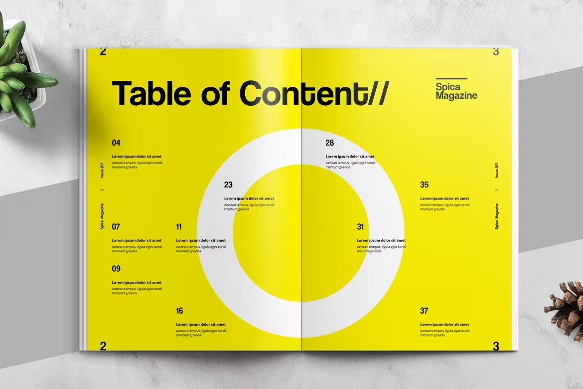 Art and Exhibition Magazine Editorial Template a4 art booklet brochure catalog catalogue clean editorial elegant flyer indesign layout lookbook magazine modern photography portfolio proposal template typography