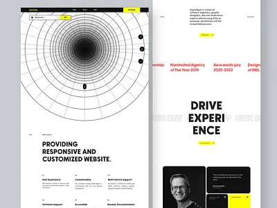 Software House - Black Hole.com app branding design digital agency graphic design illustration it agency minimal software company softwarehouse ui ux vector web design