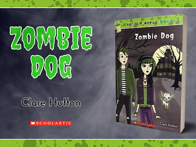 Book Trailer - Zombie Dog 2d animation after effects animation book promo book trailer motion design motion graphics premiere pro sound design