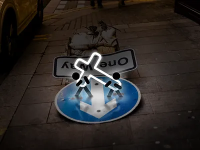 Help people find a way to carry on. 🙏🏻 bible christian cross design jesus love pedestrian road roads signals signs singal street street sign traffic walk