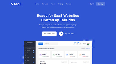 SaaS service Landing Page and Dashboard branding dashboard design elegant landing page logo minimalist saas ui webpage website