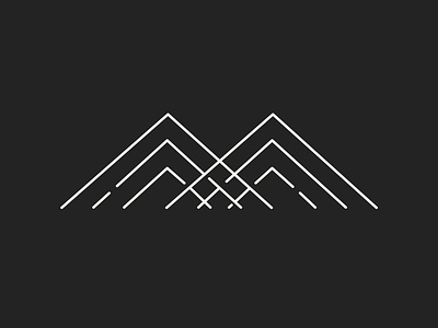 Mountains adventure logo brand branding color design graphic design icon icons illustrator logo marketing minimalistic mountain mountain icon mountain logo mountains outdoor outdoor logo outdoors vector