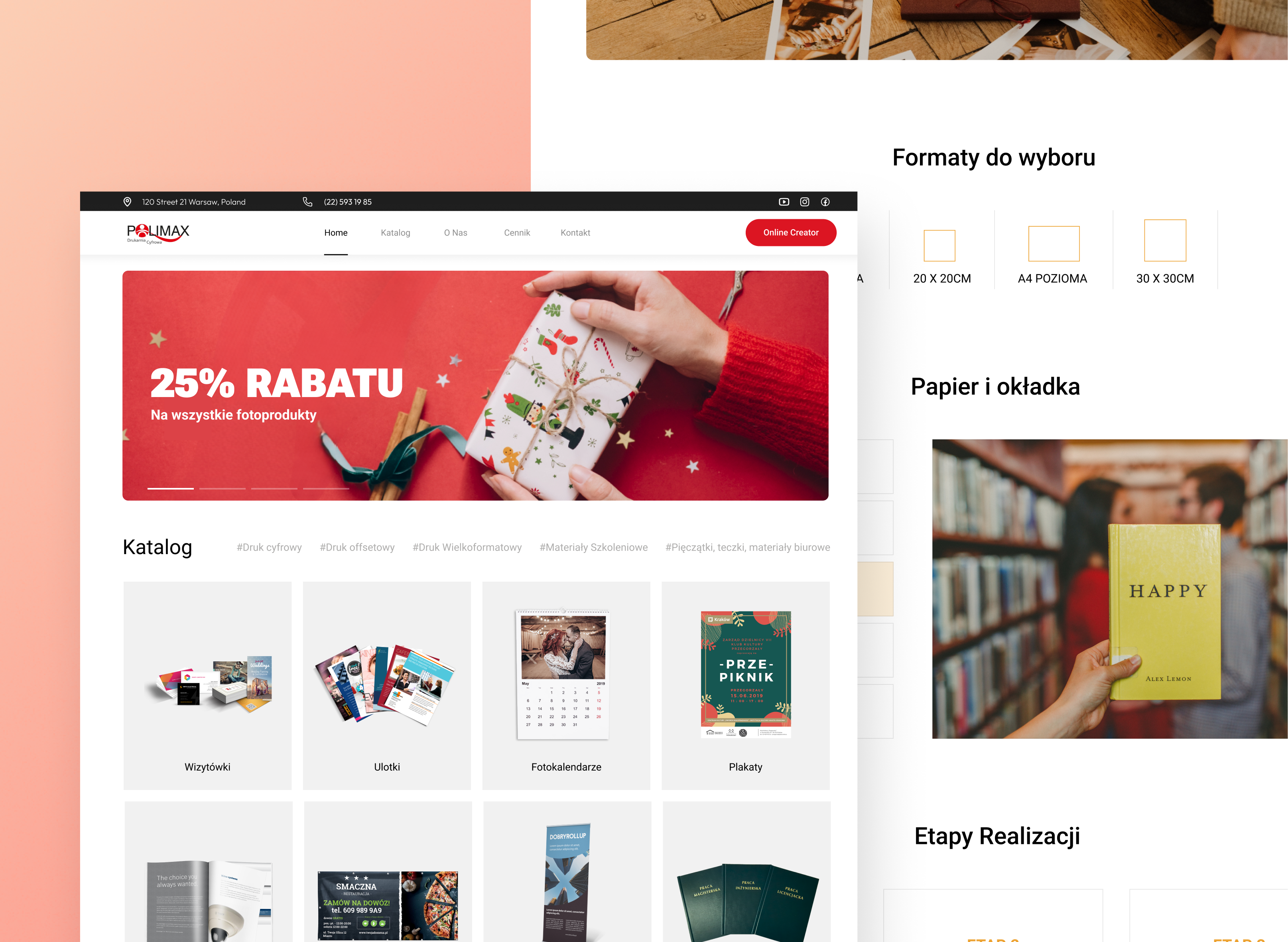 Print House Website Design content strategy printhouse uxui website