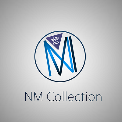 NM Collection Logo branding design graphic design logo