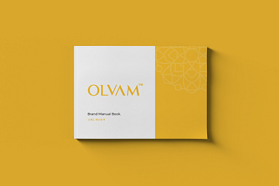 Olvam Brand Manual Book branding graphic design logo