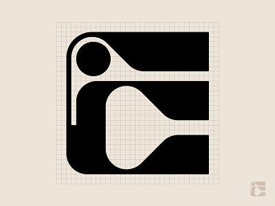 36 Days of Type: E alien alphabet bold curves destiny e futurism icon letter e logo modernism planetary symbol tech type typography wavy