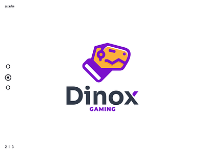 Dinox Gaming adobe photoshop animal brand branding company dino esport gaming graphic design icon inspiration logo minimalist modern playfull tech typography vector