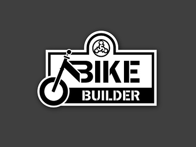 Strider Bike Builder - Logo Design bike branding graphic design illustrator logo vector