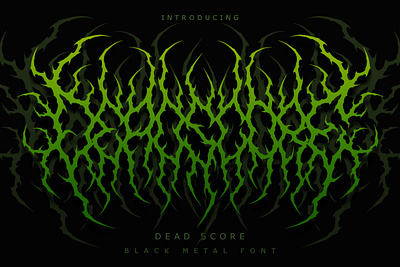 Deadscore | Black Metal Font Vol. 8 black metal black metal font blackmetal blackmetal font death metal death metal font deathmetal deathmetal font logo logo font metal font metal logo