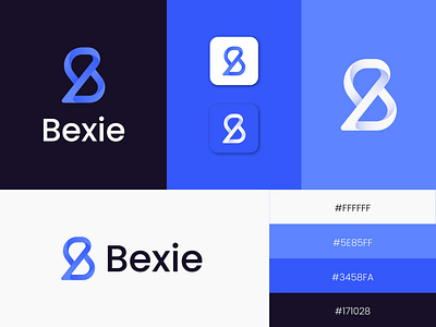 B Lette Logo | Modern, Versatile, & Captivating for Your Brand blue color branding creative design graphic design graphic designer letter b logo design minimalist design modern logo typography versatile logo xodio