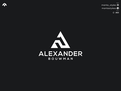 ALEXANDER BOUMAN a logo branding design graphic design icon illustration letter logo minimal ui vector