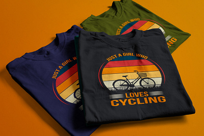 Cycling T-shirt Design branding cycling cycling tshirt design graphic design hiking t shirt illustration logo t shirt t shirt design t shirts design tshirt design tshirts typography typography design