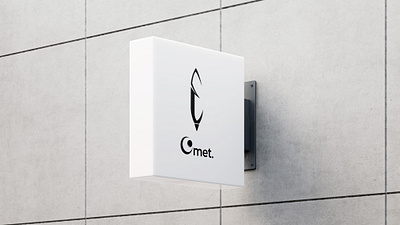 Comet logo branding design graphic design logo vector