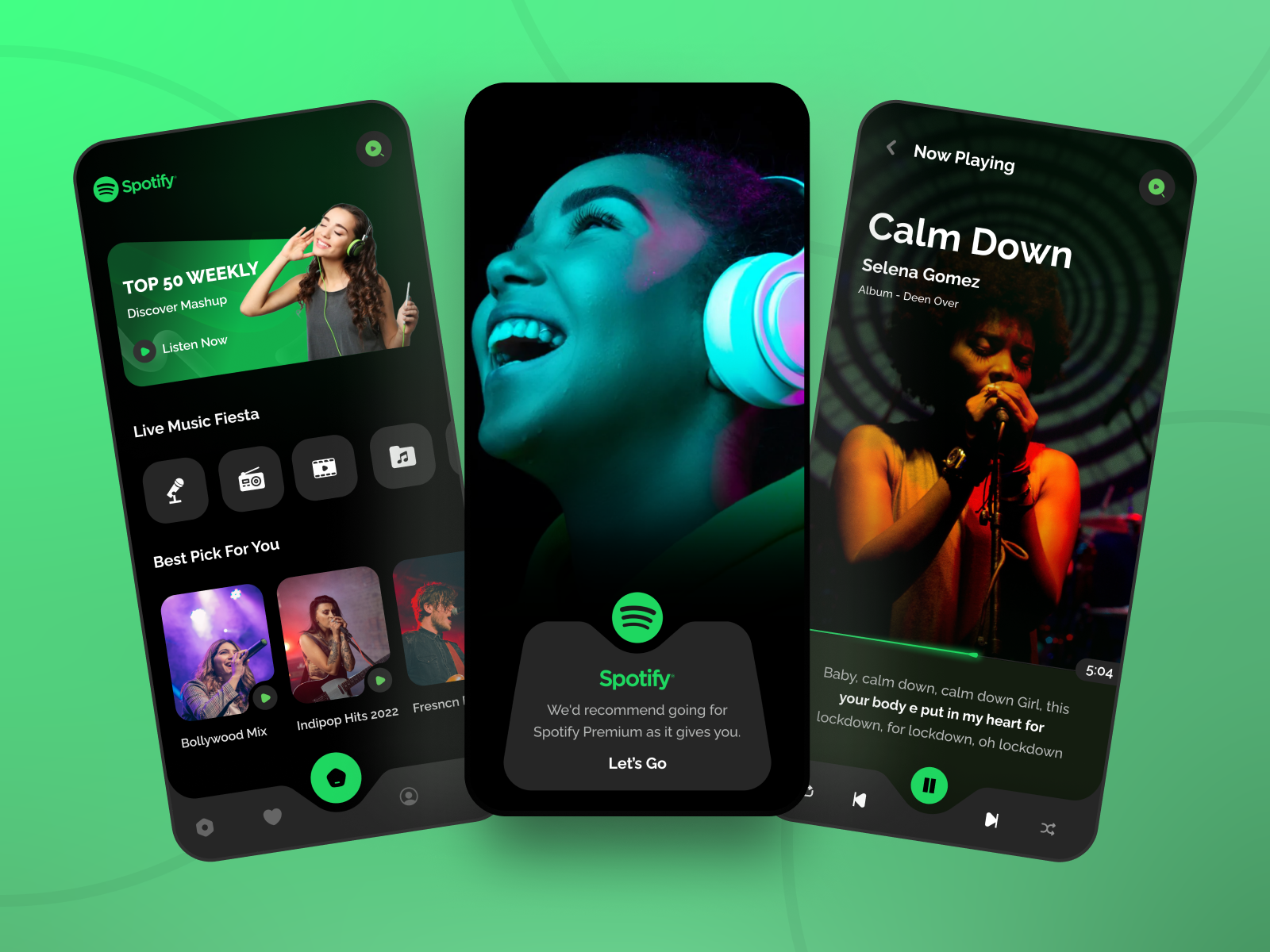 Spotify App Redesign By Anjali_Designer On Dribbble