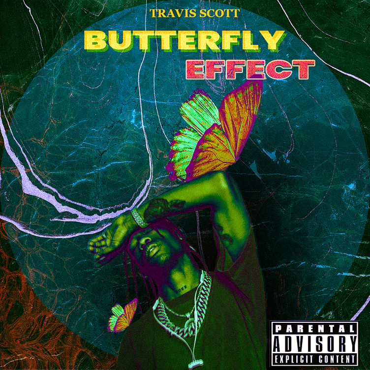 Butterfly Effect - Travis Scott by Madhurjya Talukdar on Dribbble