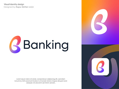Banking logo brand brand identity branding brandmark corporate logo identity logo logo design modern logo popular logo professional logo visual identity