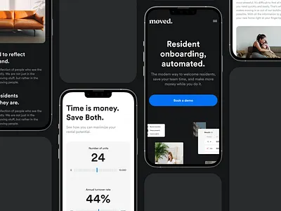 Moved Case Study 5: Responsive website design landing page landing page design promo landing page responsive design responsive landing page saas landing page saas website website website design