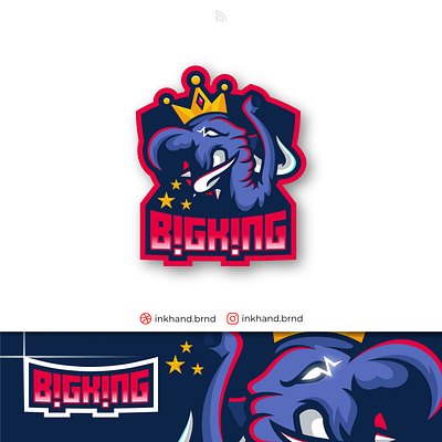 Elephant esport logo animation brand brand identity branding design elephant elephant logo esport game gaming graphic design illustration logo mascot vector