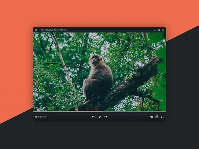 Video Player - Daily UI #057 057 dailyui design desktop figma player ui video video player web design