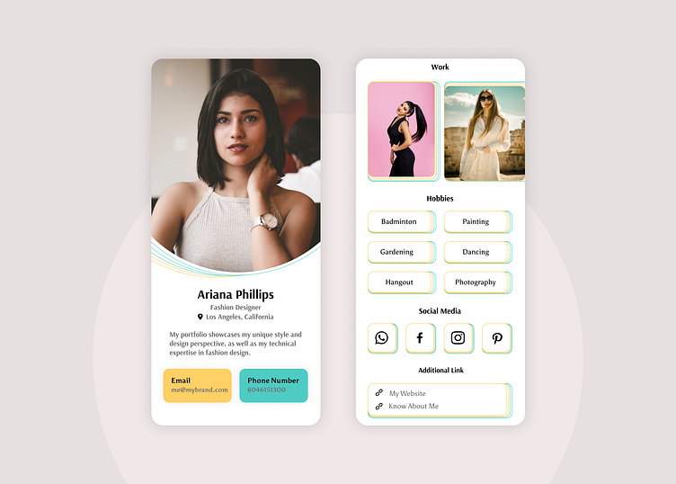 Portfolio Profile by Karuna Vaishnav on Dribbble