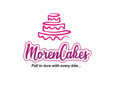 Brand Designs for MoreCakes🍰✨ branding graphic design logo