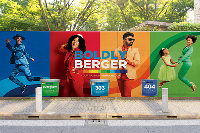 Berger Caribbean Re-Branding brand identity branding design graphic design layout package design