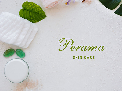 Perama Skin care product logo beauty logo brand guideline branding creative logo custom logo design logo logo design minimalist modern logo product logo simple logo skin care logo