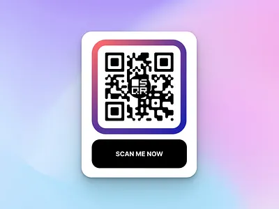 Custom QR frames design qr design qr frames scan me now ui ux