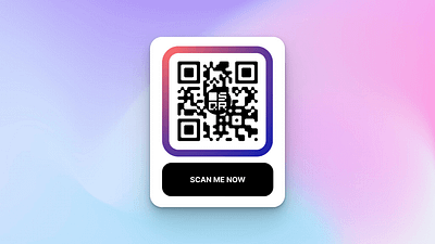 Custom QR frames design qr design qr frames scan me now ui ux