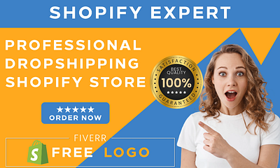 Shopify Store Design branding graphic design logo