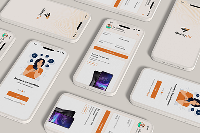 Moneypal mobile app redesign design product design ui