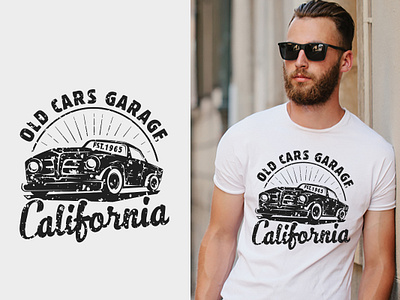 Vintage Car T-shirt Design car t shirt design custom t shirt design design graphic t shirt design t shirt design typographyt shirt vintage car t shirt design vintage t shirt design