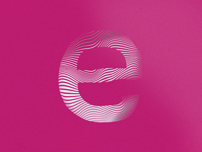 Letra E 36daysoftype 36daysoftype10 design e gradient grain graphic design illustration illustrator letra e letter letter e line lines photoshop type design type designer typography wave waves