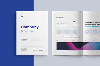 New Company Profile 2023 a4 annual report bifold brochure branding business business brochure business proposal clean company company brochure company profile corporate corporate brochure indesign magazine modern proposal template trendy