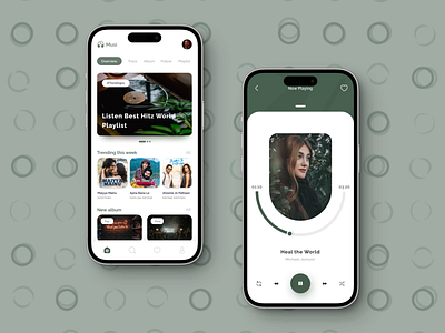 Music Player App UI 🎧🎵 app app ui design ui uiux