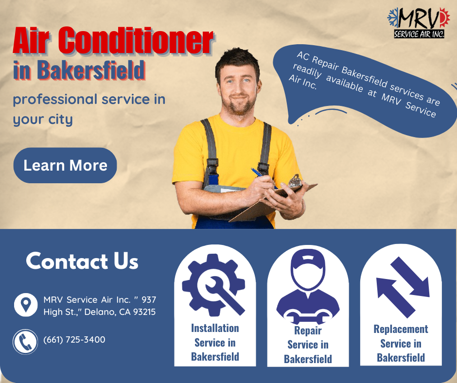 Air Conditioner in Bakersfield by MRV Service Air Inc. on Dribbble