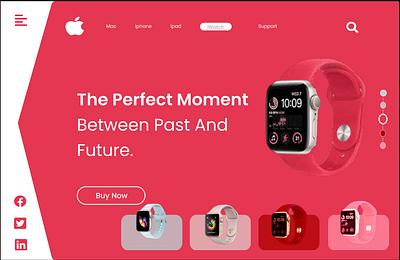 Landing Page branding design designer ui