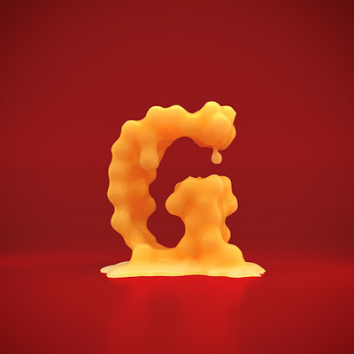 3D Letter in Cinema4D 3d arnoldrender cinema4d graphic design photoshop