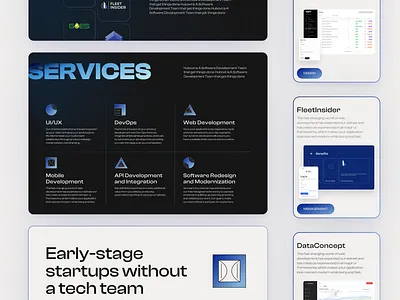 Corporate Website Design | IT Company | Services app branding concept corporate website dailyui dark theme design desktop graphic design illustration inspiration it company logo services typography ui userinterface ux vector website