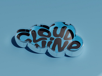 Cloud Nine Branded Ashtray 3d 3dart ashtray branding logo