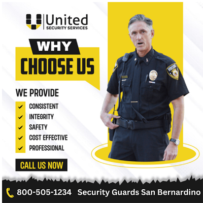 Choose United Security Services In San Bernardino san bernardino security guards