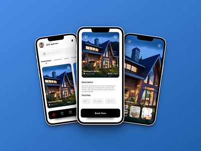 Online Hotel Booking App UI 🏨🛎️ app app ui design ui uiux